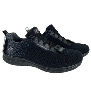 Skechers 100% Waterproof Breathable Black Athletic Sneakers 8.5 Walking Shoes